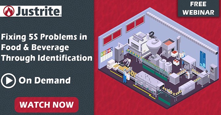 Free Webinar - Fixing 5S Problems in Food & Beverage Through Identification